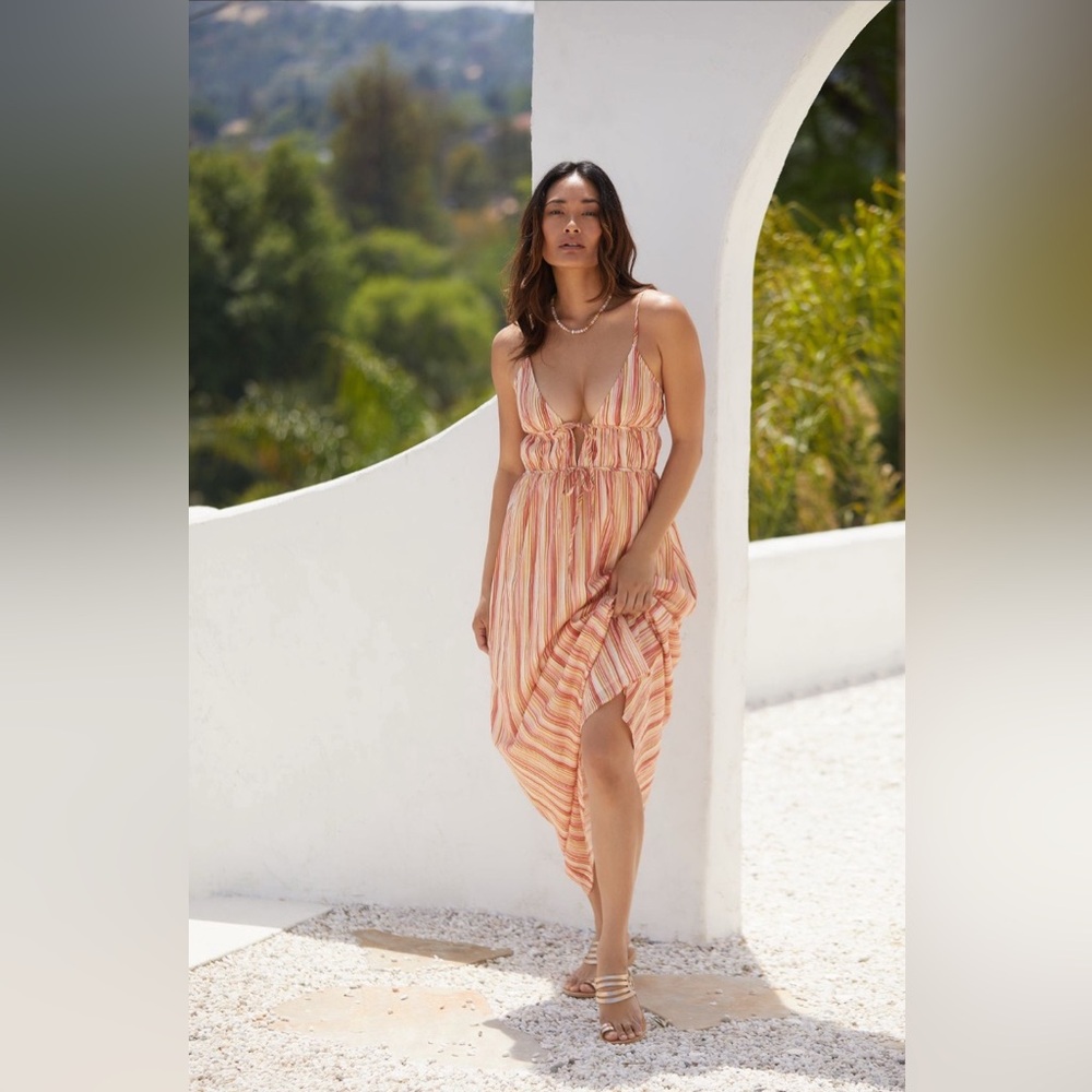 Anthropologie Charlie Holiday Heidi Maxi Dress
